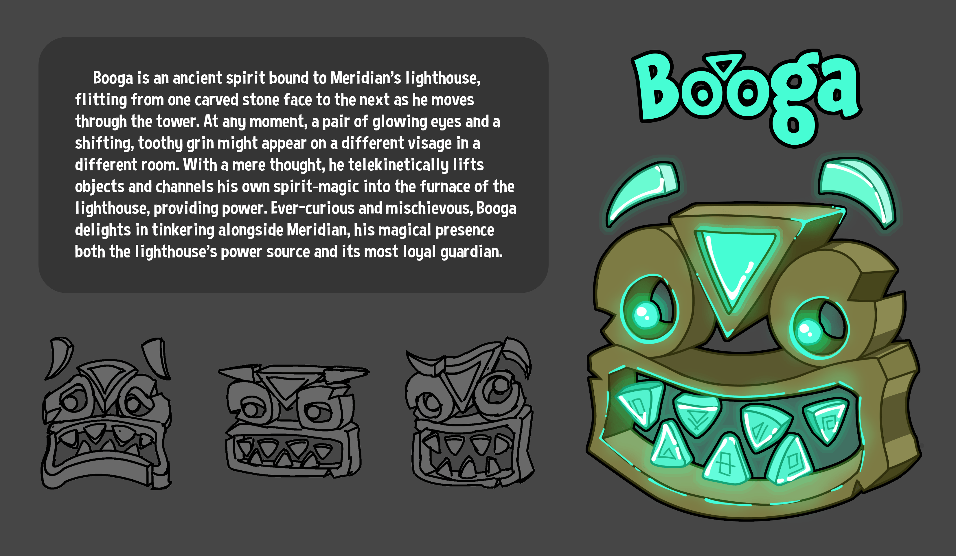 Booga Character Design